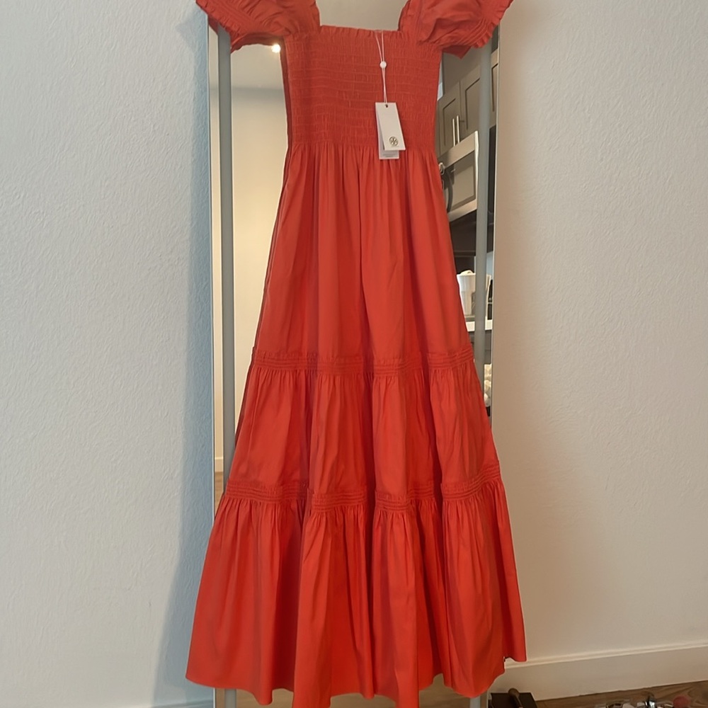 😍Tory Burch Puff Sleeve Dress - Picture 5 of 8